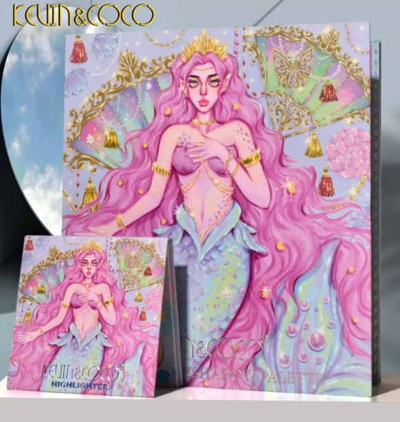 Paleta de Sombras Sirena Encantada Kevin&Coco