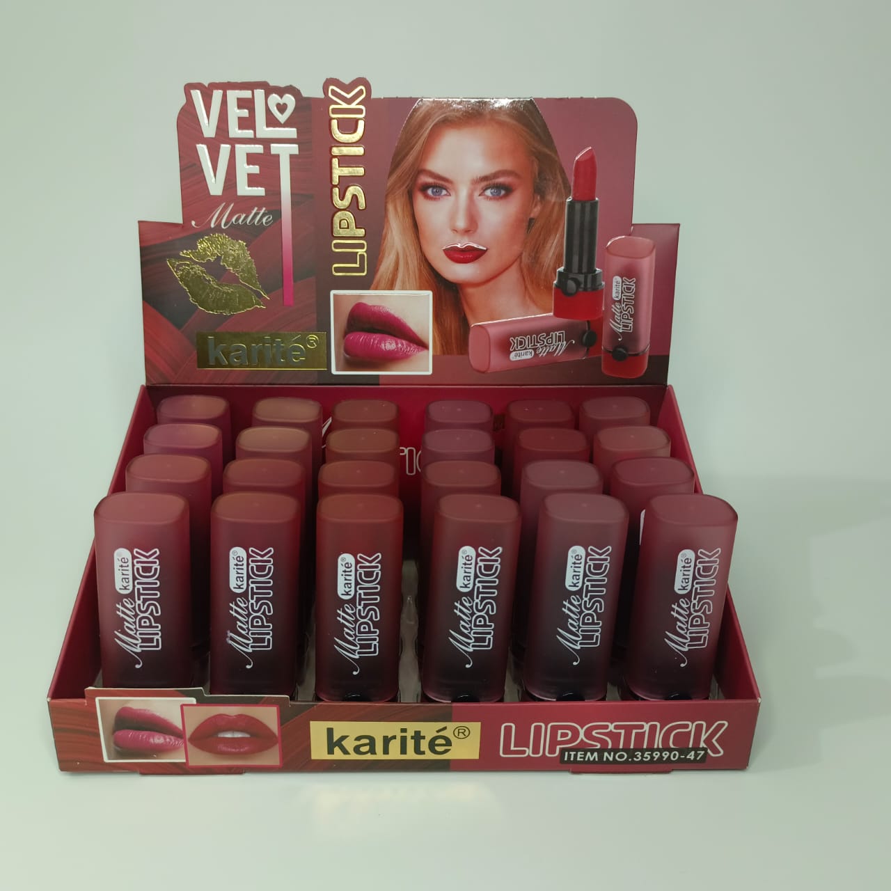 Labial Barra Matte Velvet - Karite
