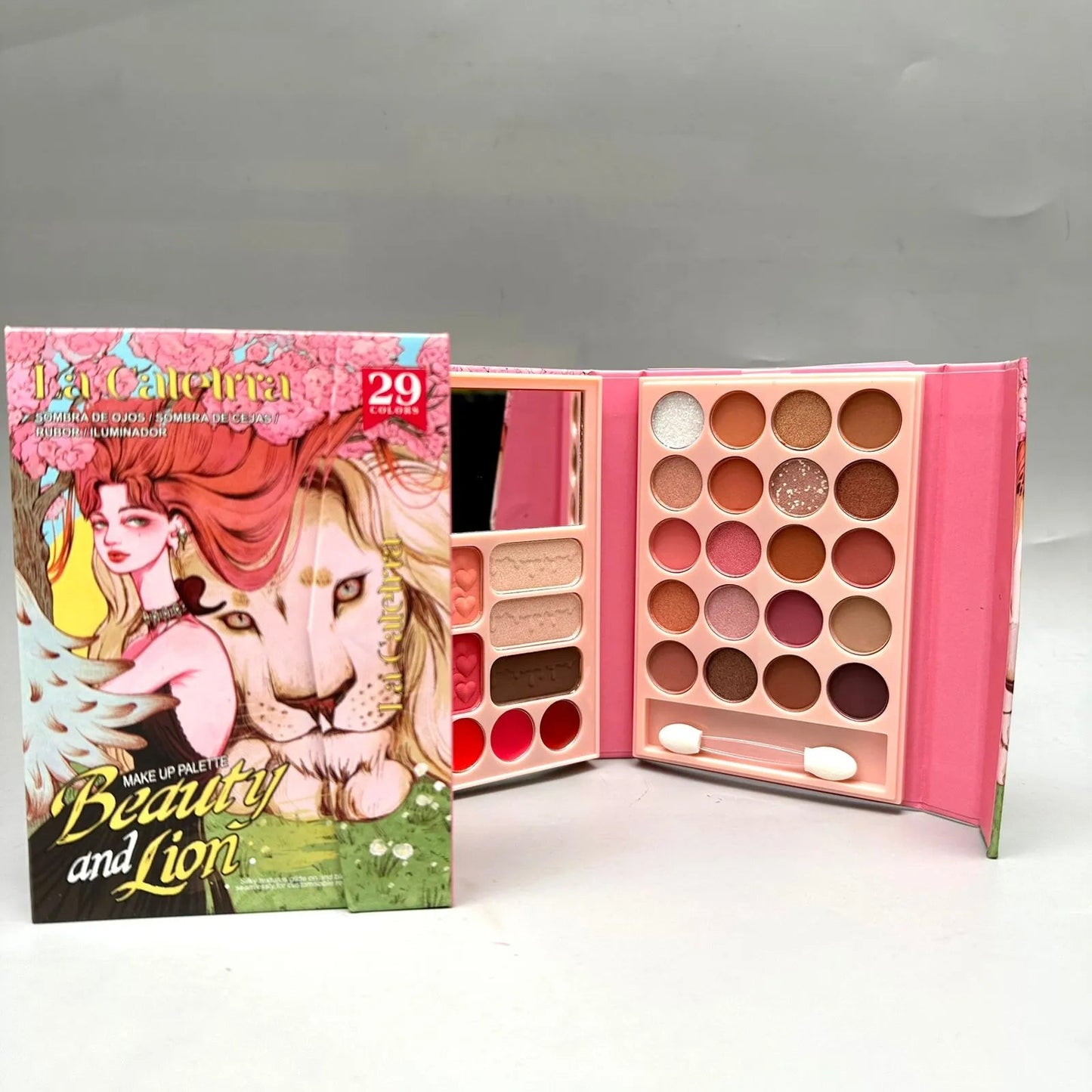 Paleta de Sombras Beauty and Lion - Marca la Catelrra