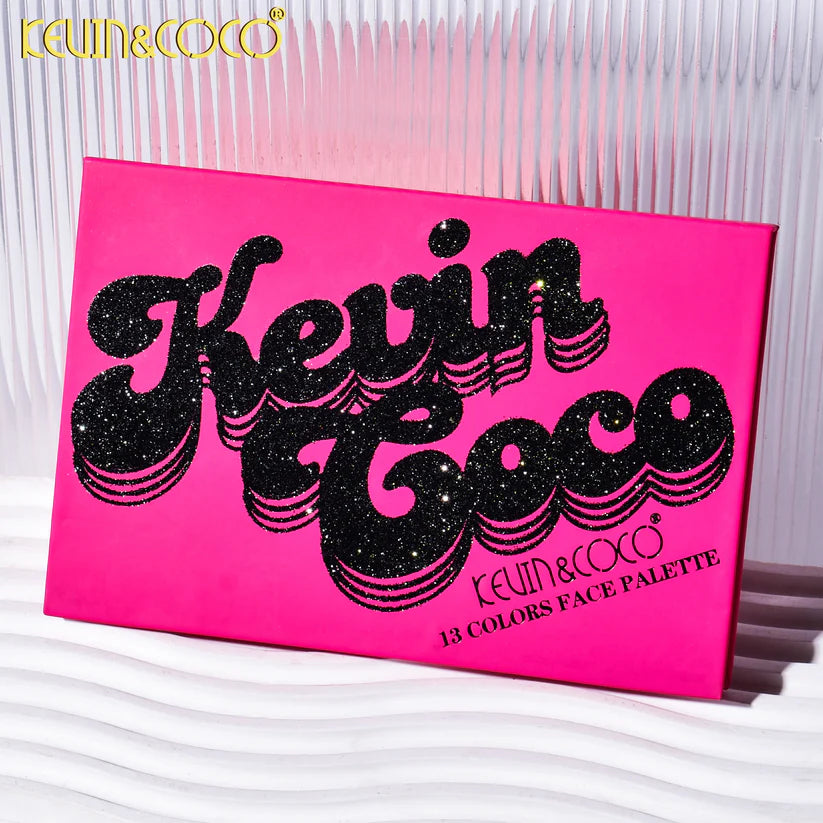 Paleta de Sombras 13 Colores - Marca Kevin & Coco