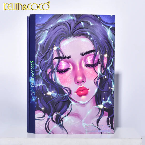 Paleta de Sombras Libro 36 tonos (matte - Shimmer y Glitter) - Kevin & Coco