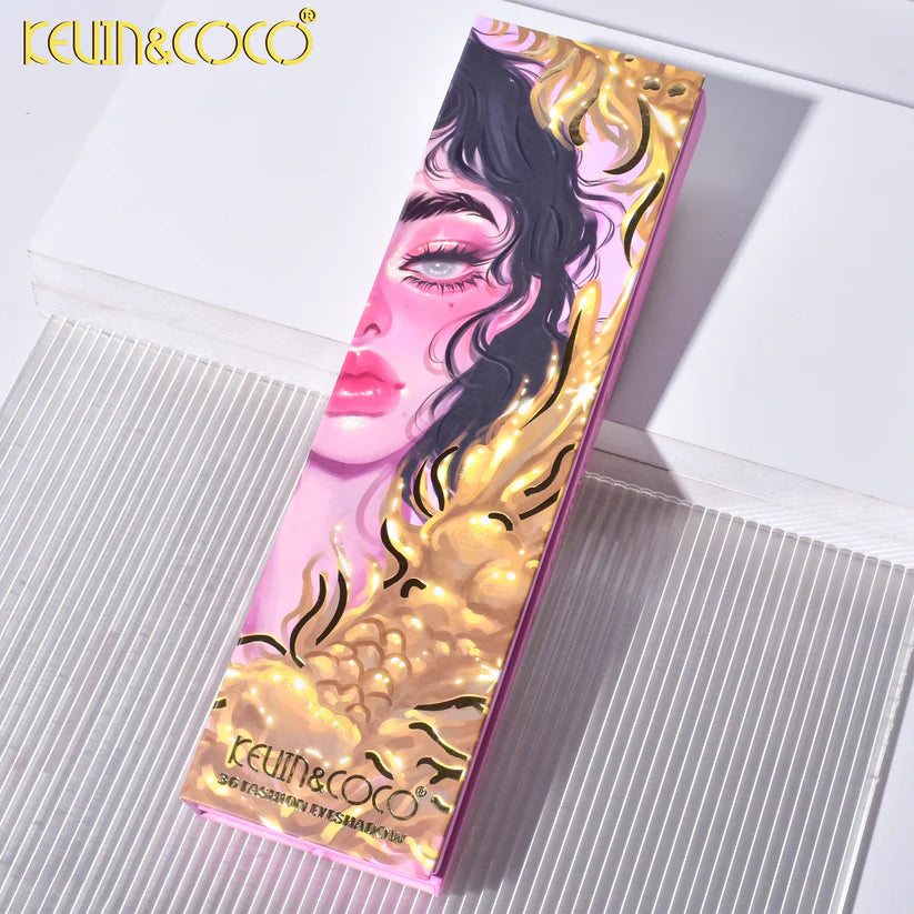 Paleta de Sombras Libro 36 tonos - Kevin & Coco