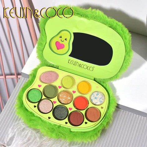 Paleta de SombrasAvocado Fuzzy de Kevin&Coco