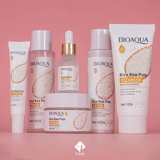 Set Facial de Arroz Bioaqua