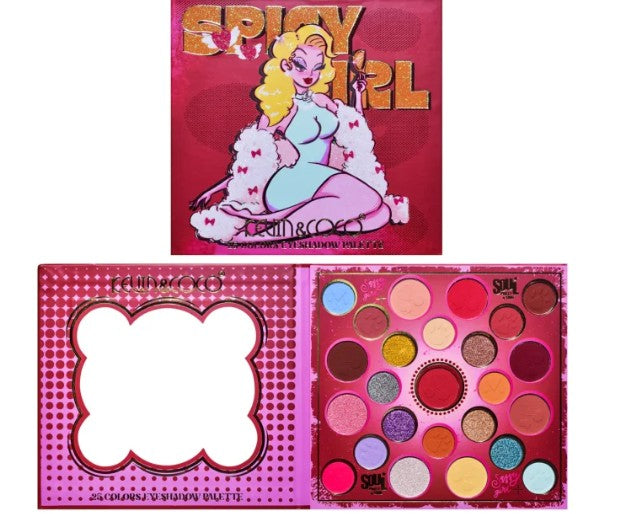 Paleta de Sombras Spicy Girl Palett Kevin&Coco