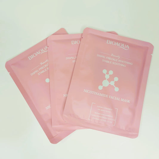 Mascarilla bioaqua niacinamida y acido hialuronico