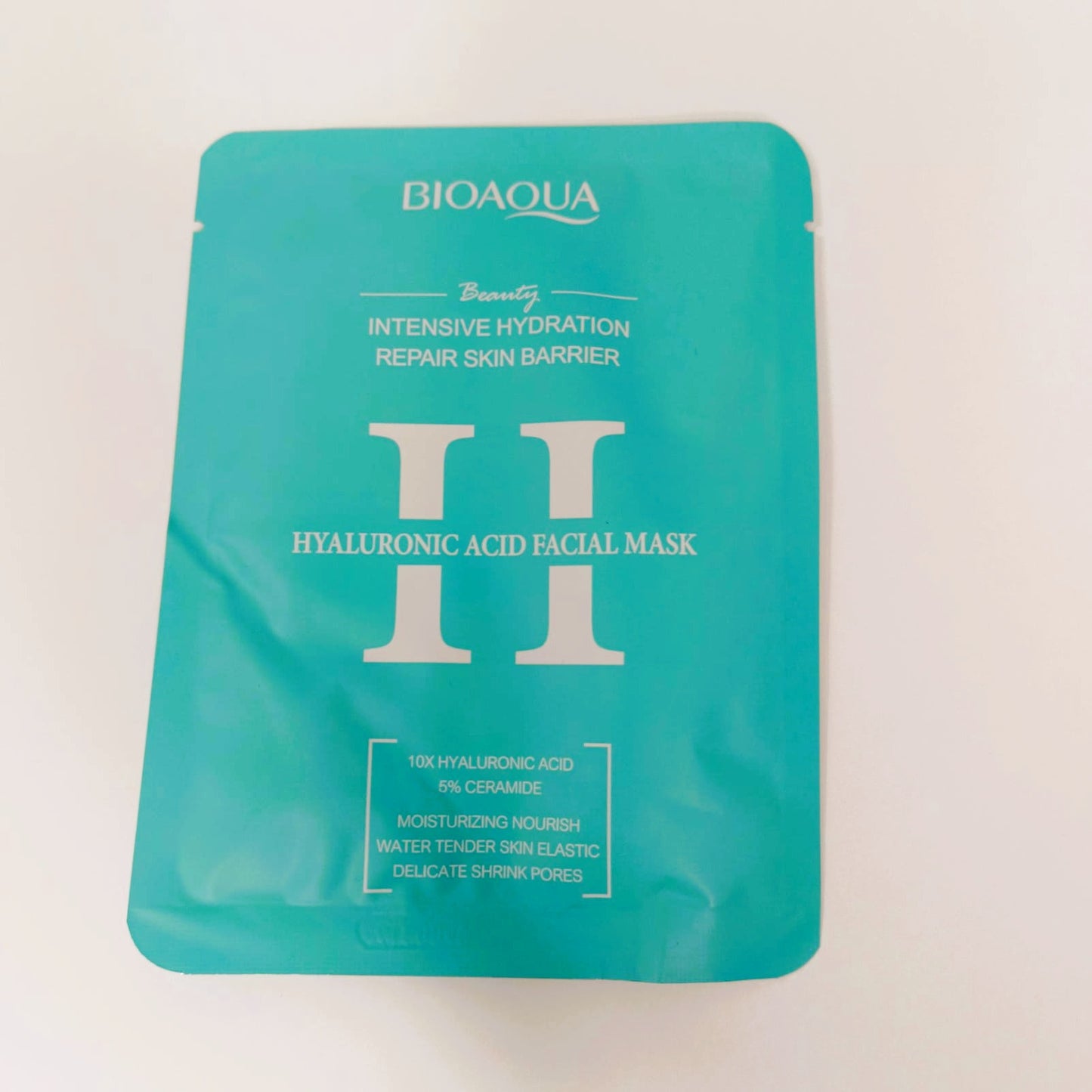 Mascarilla Bioaqua Acido hialuronico y ceramidas