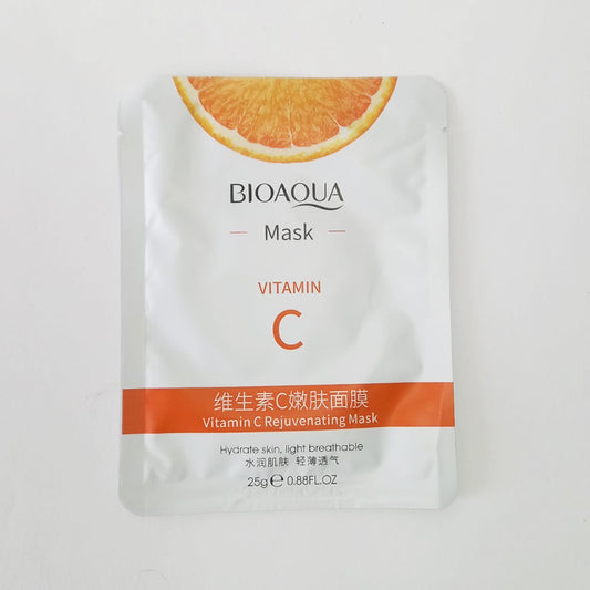 Mascarilla en Velo Vitamina C Bioaqua