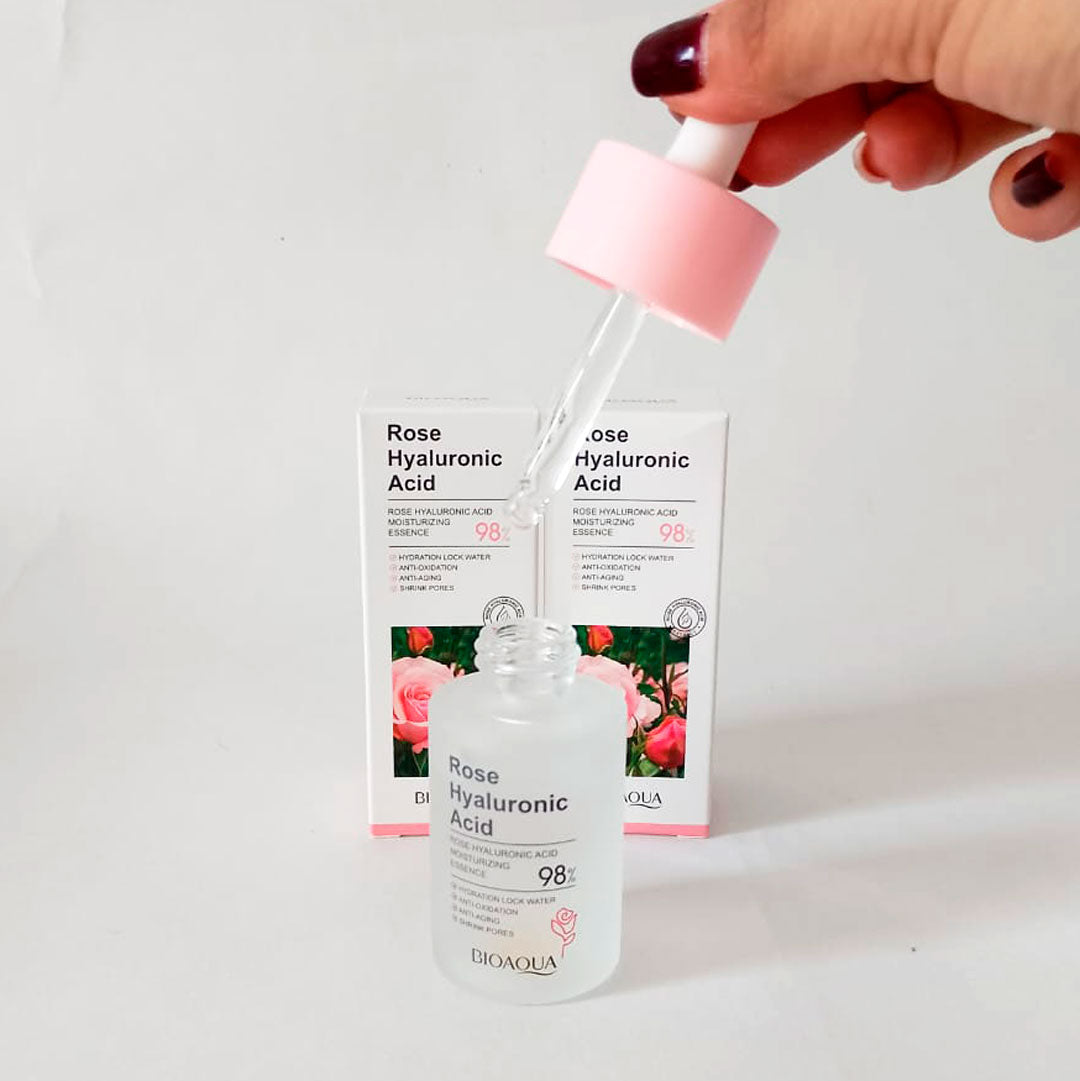 Serum Acido Hialuronico de Rosas Bioaqua