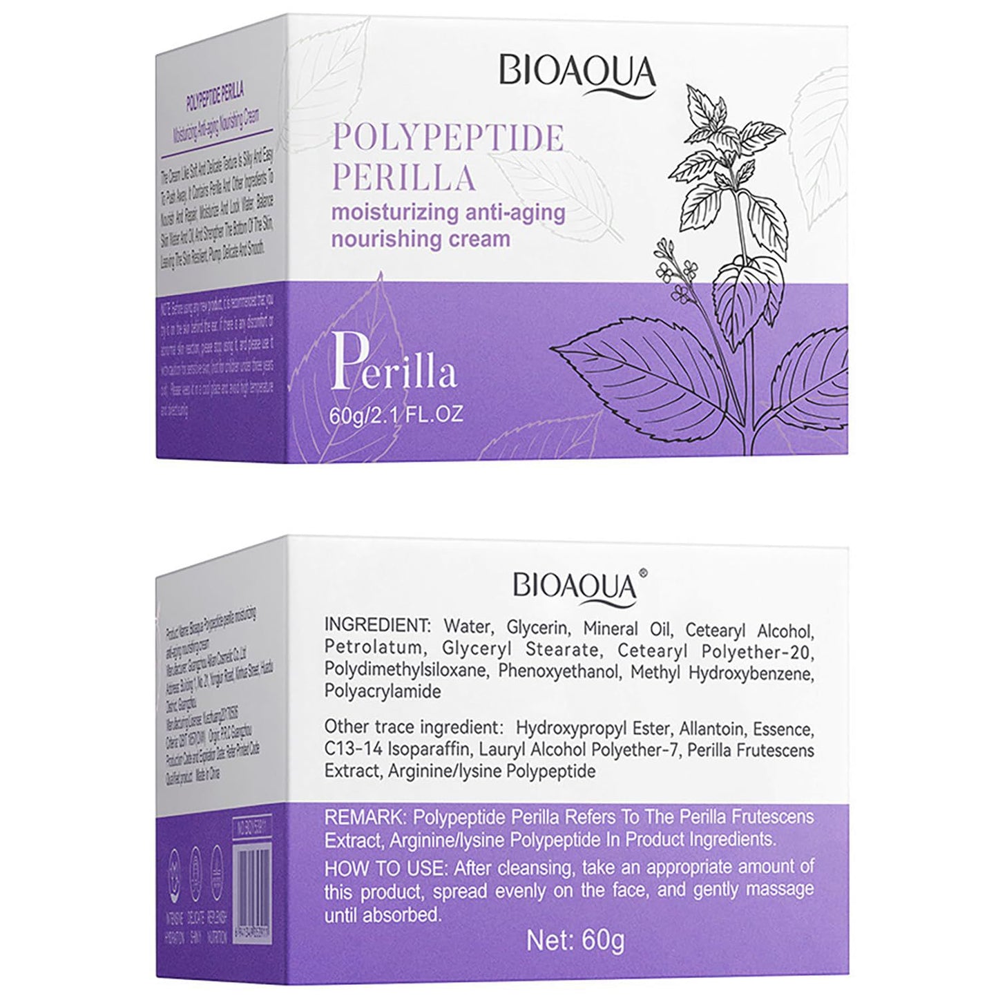 Crema Facial de Perilla Bioaqua