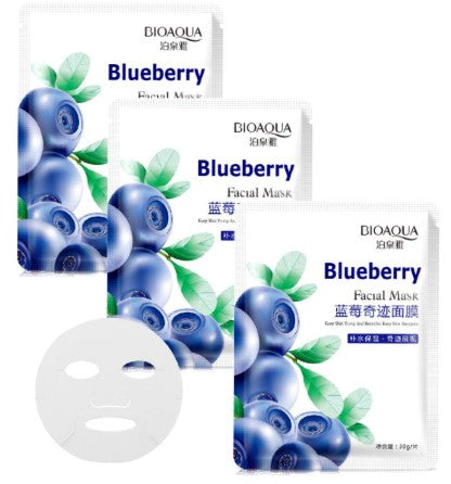 Mascarilla Bioaqua Facial Hidratante y Revitalizante de Arándano