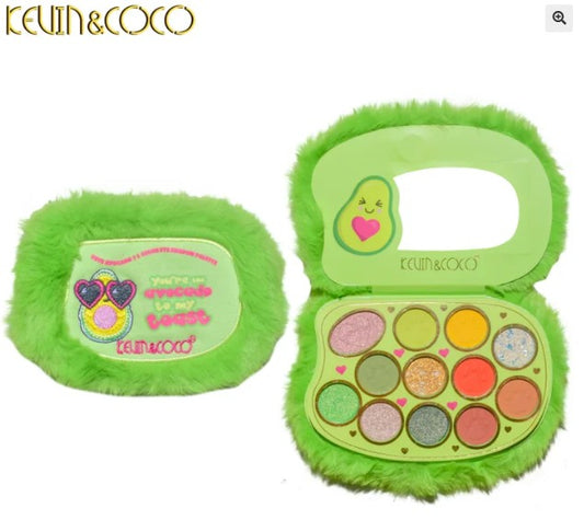 Paleta de SombrasAvocado Fuzzy de Kevin&Coco